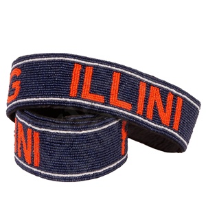 Top Trending Popular <b>Red</b> & Black Beaded University Gameday Clear Bag Straps Custom Go Dawgs Style Fully Customized Straps Sizes - Product Image 4