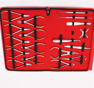 Juego de Instrumentos Quirúrgicos Manuales de Acero Inoxidable, Instrumentos Médicos Desechables, Procedimientos de Cirugía General, Hospitales, Clínicas - Product Image 3
