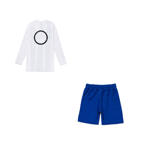 Maillot de bain à manches longues pour homme, noir, protection UV UPF50+, séchage rapide, coupe compressive extensible, pour la plage, les sports nautiques et le surf - Product Image 6