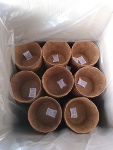 Produit phare : Pot en fibre de coco durable |   Pot de culture rond pour l'agriculture - Product Image 2