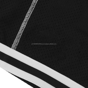 Pantalones Cortos Deportivos de Baloncesto Personalizados para Hombre, de Alta Calidad, al por Mayor, de Doble Capa, Retro, con Bolsillos, de Secado Rápido - Product Image 5