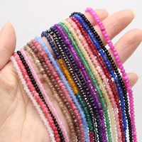 Perles de pierres précieuses en cristal hexagonal à facettes multicolores naturelles Collier de bricolage parfait pour les artisans de bijoux et le style Feng Shui