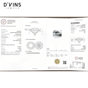 Diamantes Sueltos Cultivados en Laboratorio D'Vins Jewels, Corte Brillante Redondo, Color D Fancy Light Filled, para Joyería - Product Image 4