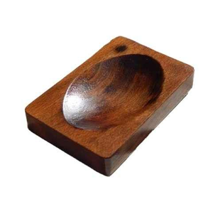 Jabonera de Madera Artesanal Rústica y Elegante, Dispensadores de Jabón Pulidos de Estilo Religioso, Accesorios Decorativos Hechos a Mano - Product Image 1