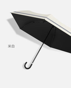 Sombrilla Japonesa Ultraligera y Portátil con Protección UV, Mango Curvo, Plegable, con Diseño Estampado de Sol, Nuevo Diseño - Product Image 6