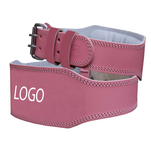 OEM Custom Leather Weightlifting Belt with Heavy Duty Steel Buckle, <b>Adjustable</b> Support for Gym, Powerlifting, Deadlift - Product Image 4