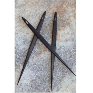 Nalbinding Bone Needle for Sewing Weaving Natural Buffalo Camel Bone for Embroidery Crafts Cross-Stitching & <b>Needlework</b> - Product Image 4