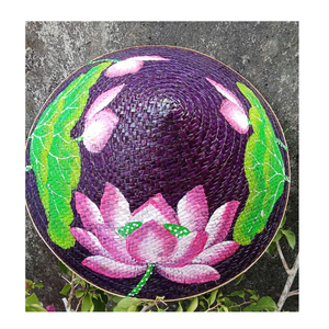 Sombrero Tradicional Vietnamita Non La, Hoja de Palma Natural, Marco de Bambú, Suministro para Exportación - Product Image 5