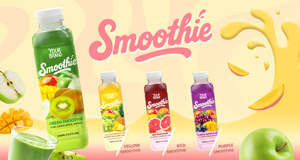 Bebida Saludable de Smoothie de Marca Privada OEM Hecha con Frutas Tropicales Frescas de Primera Calidad 250ml 330ml 500ml con 30 Sabores en Botella PET - Product Image 3