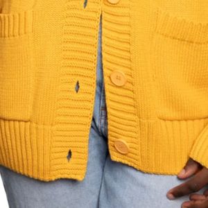 SGRHO Boyfriend <b>Cardigan</b> Women Oversized Knitted Button Front Sweater Relaxed Fit Long Sleeve Sorority Style Casual College Knit - Product Image 5