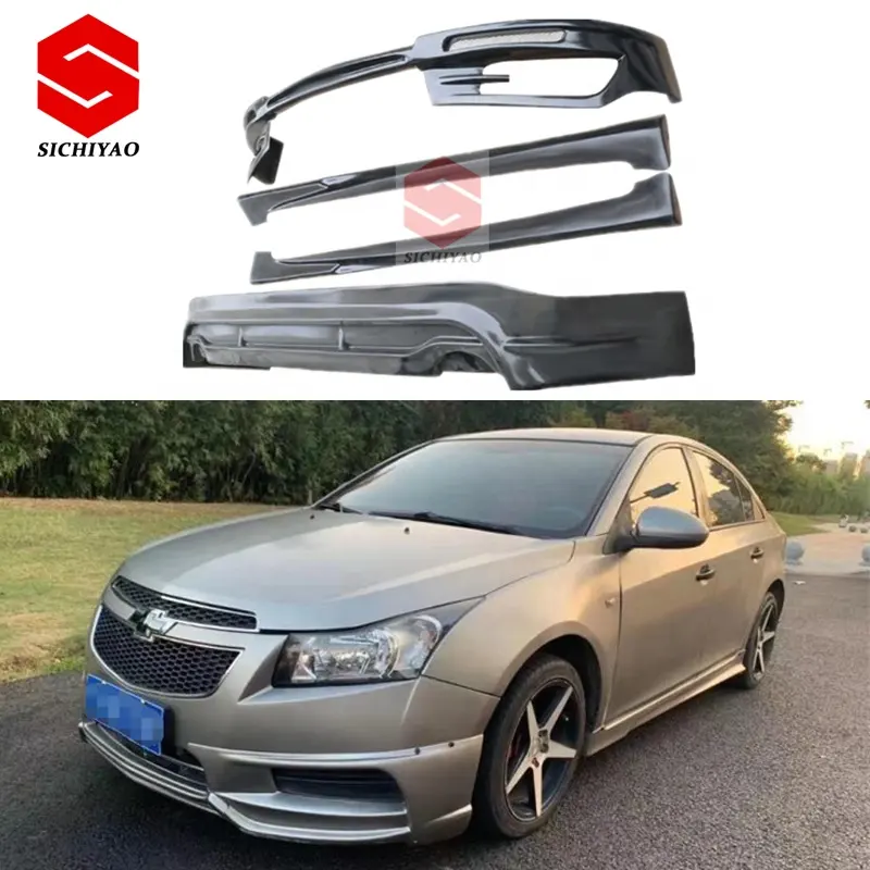 Source For Chevrolet Cruze body kit 2009-201 Chevrolet Cruze style WTCC Front lip bumper Rear lip Side High quality PP material on m.alibaba.com