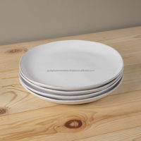 Vajilla de Porcelana Fina, Juego de Platos Personalizados, Juego de Cena de Lujo para Restaurante, Pintado a Mano, Clásico para Bodas, Minimalista, Cerámica Occidental