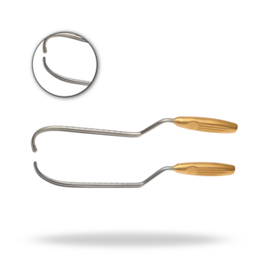 Solz Breast <b>Hook</b> Dissector 37cm Surgical Instrument Tissue Dissection <b>Plastic</b> Surgery Use - Product Image 1