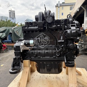 Ensemble moteur diesel 6 cylindres 6D102-7, pièces d'excavatrice sur chenilles de 20 tonnes PC200-7 pour remplacement de moteur turbocompressé Komatsu - Product Image 5