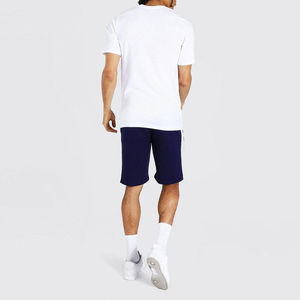 Wholesale Custom Summer Men's <b>Twin</b> <b>Set</b> Breathable Quick Dry Elastic Waist Short Sleeve T-Shirt Shorts Two Piece OEM Service - Product Image 2