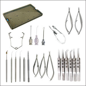 Juego de Instrumentos Quirúrgicos Oftálmicos para Cataratas con Certificación CE ISO, Equipo Médico Quirúrgico Reutilizable - Product Image 5