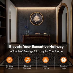 Reloj de pared vintage de gran tamaño, el más viral del 2026, ideal para oficina, hogar, cocina y otros lugares de trabajo, para usar en cualquier lugar. - Product Image 2