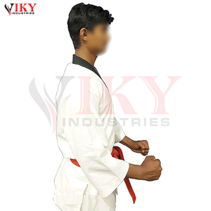 Nuevo Dobok TKD Personalizado de Material Acanalado, Uniforme de Taekwondo Blanco de Alto Rendimiento para Competencia - Product Image 5