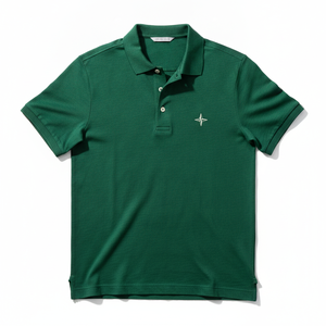 Polo brodé personnalisé pour homme – T-shirt décontracté d'été à manches courtes avec logo brodé – Vêtement décontracté en vente en ligne - Product Image 6