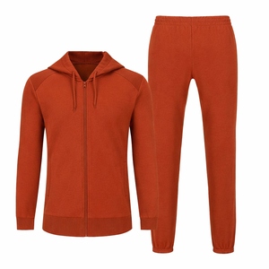 Chándal Deportivo para Hombre, con Cordón Ajustable, Invierno, Color Sólido, Casual, Cómodo, Ecológico, Ligero, 100% Algodón, Uso Diario, Moderno - Product Image 1