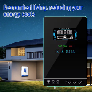 Convertisseur solaire hybride PV 350Vdc, <span class=keywords><strong>4000W</strong></span> DC 24V vers AC 120V avec contrôleur de charge MPPT 140A, compatible avec les batteries au lithium - Product Image 6