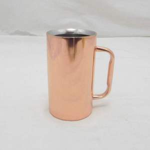 Indian Supplier Offers Large Copper <b>Jug</b> with Handle Hand-Built for Restaurant Table Top Use Direct <b>Drinking</b> Discounted Price - Product Image 5