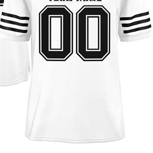 Camiseta de Fútbol Americano de Malla al por Mayor de Fábrica, Resistente a Impactos, Elástica y que Absorbe la Humedad para Partidos de Atletas - Product Image 4