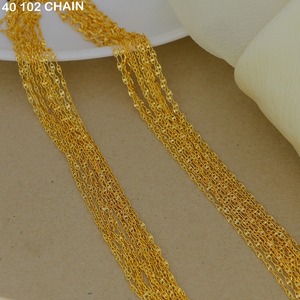 Gold Plated <b>Chain</b> Necklace Fashion Jewelry Gold Plated Classic <b>Chain</b> Gold Plated <b>Chain</b> Necklaces Vintage Style Golden <b>Chain</b> - Product Image 2