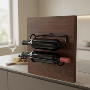 Estante para vinos apilable con diseño de embalaje en capas, opción de envío plano, estante para vinos desmontable. - Product Image 3