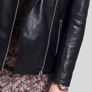 Nouveautés 2026 – Blouson Moto Femme Tendance en Cuir Style Urbain – Vente en Gros - Product Image 6