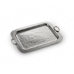Heavy Duty Metal Serving Tray With Reinforced Edges For Professional Catering And Restaurant Service Use - Product Image 2