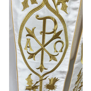 Tissu PU de haute qualité, sur mesure, nouveau design, blanc, non tissé, collection Venezia, motif brodé Cope, vert 2025 - Product Image 4