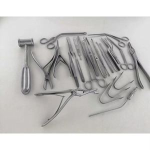 Ensemble de 23 instruments chirurgicaux de septoplastie en acier inoxydable de haute qualité, outils chirurgicaux essentiels pour l'ORL - Product Image 1