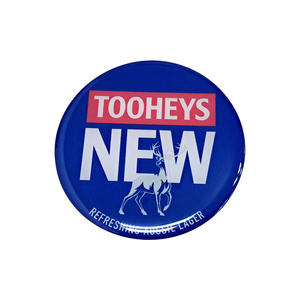 Etiqueta Adhesiva Ovalada Colorida con Resina Epoxi, Etiqueta Impermeable de PU, Logotipo Personalizado para Dispensador de Cerveza con Adhesivo 3M - Product Image 2