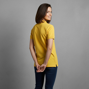 Wholesale 100% cotton Women's Polo Shirts Custom embroidered logo Breathable Short sleeve solid color <b>comfortable</b> ladies polo - Product Image 6