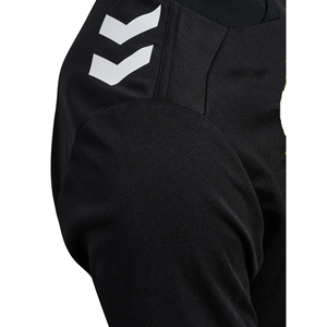 Maillot de volley-ball noir professionnel de haute qualité, deux poches fonctionnelles sur la poitrine, tissu respirant, séchage rapide, manches courtes - Product Image 5