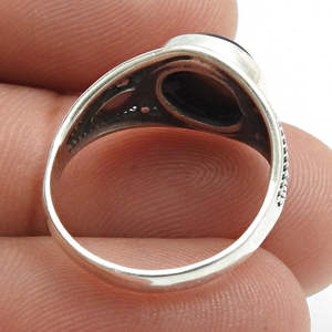 Trendy Vintage Design Natural <b>Tiger</b>-<b>Eye</b> Gemstone <b>Ring</b> Brilliant Round Cut Solid 925 Sterling Silver Handmade Bohemian Jewelry - Product Image 2