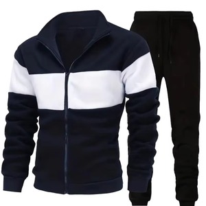 Custom 2-Piece Vintage 100% Cotton Breathable Summer Solid Jogging Set for Adults <b>Boys</b>-High Quality Fleece Hoodies Sweatshirts - Product Image 4