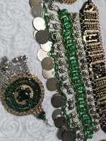 Ensemble de bijoux afghans faits à la main pour femmes, pour mariage et occasions spéciales, fournisseur direct d'usine, ensembles de bijoux pour femmes de style afghan vintage