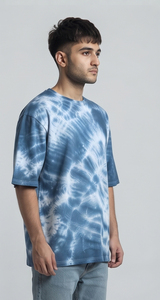 Camiseta Oversize de Hombre con Lavado Ácido, Hombros Caídos, Manga Corta, Secado Rápido, Ropa Deportiva de Verano para Hombre - Product Image 3