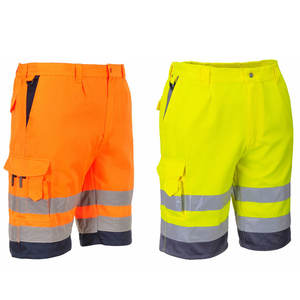 Pantalones Cortos de Trabajo de Alta Visibilidad Reflectantes con Decoración de Encaje, Ecológicos, Impermeables, Transpirables, Pantalones Cortos Cargo de Verano - Product Image 4