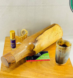 Termo de Bambú Hecho a Mano, Ecológico y Hermético, Botella de Agua Aislada al Vacío, Taza de Viaje con Tapa - Product Image 2