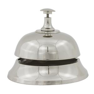 Campana de Escritorio Pulida de Níquel para Escuela u Oficina, Campanas de Mesa para Llamadas, Precio Accesible, Campana Decorativa con Impresión de Logotipo Personalizado, Nuevo Estilo - Product Image 1