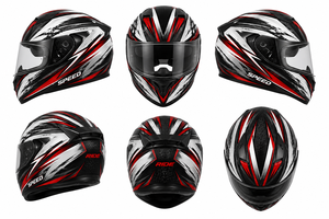 Pegatinas Personalizadas para Casco de Ciclismo, Kit de Calcomanías para Casco de Motocicleta, Gráficos de Vinilo para Carreras, Resistentes al Agua y a los Rayos UV, Vinilo Adhesivo para Casco - Product Image 3