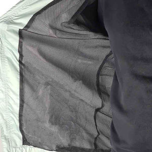 Veste coupe-vent réfléchissante à capuche en similicuir pour homme, personnalisable avec logo, pour la course et l'entraînement, légère, imperméable, hiver - Product Image 5