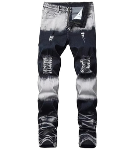 Jean en denim de qualité supérieure pour homme 2025 – Style vintage élégant, coupe évasée, décontracté et léger, idéal pour le streetwear, prix abordable, ODM pour l'hiver - Product Image 1