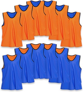 Men's Reversible Soccer Practice <b>Bibs</b> Lightweight Quick-Dry Bulk Wholesale Team Pinnies Supplier OEM Factory - Product Image 3