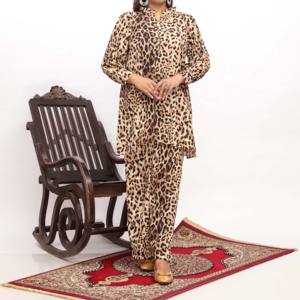 เบลเซอร์ผ้าไหมผู้หญิง2ชิ้นพิมพ์ Collection-PW4088กริป - Product Image 2