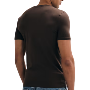 <b>Mens</b> <b>Black</b> Crew Neck T <b>Shirt</b> Slim Fit <b>Short</b> <b>Sleeve</b> Casual Cotton Top Soft Comfortable Breathable Everyday Summer <b>Mens</b> Clothing - Product Image 2
