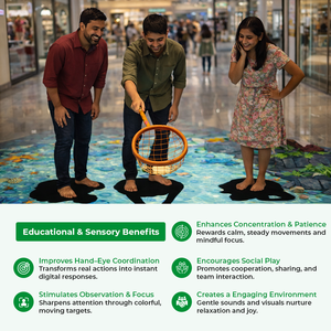 Sistema de Juego Interactivo de Playa con Arena y Juegos de Seguimiento de Movimiento para Niños – INEK00010 - Product Image 2